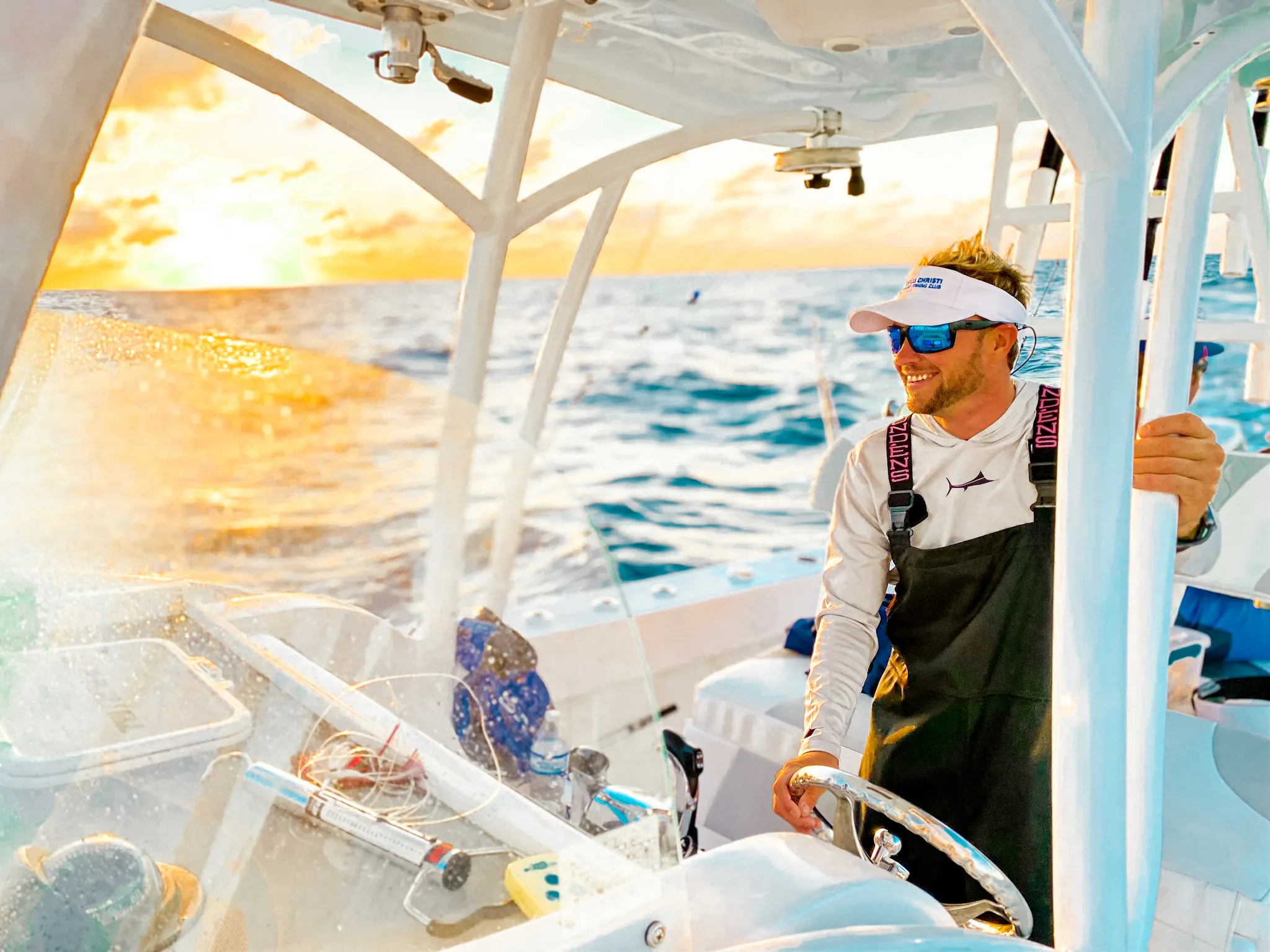 Aboard the Double Trouble — Open Ocean Sportfishing charter out of Marco Island, FL