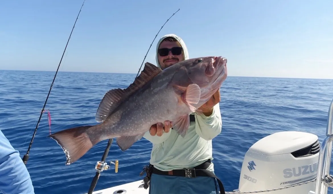 Red Grouper — Open Ocean Sportfishing charter out of Marco Island, FL